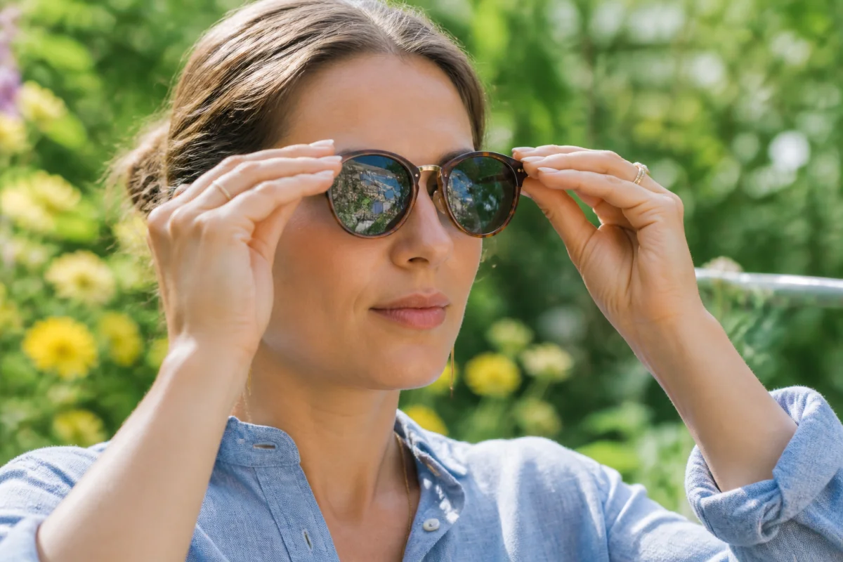 clip solaire adaptable sur-lunettes de vue