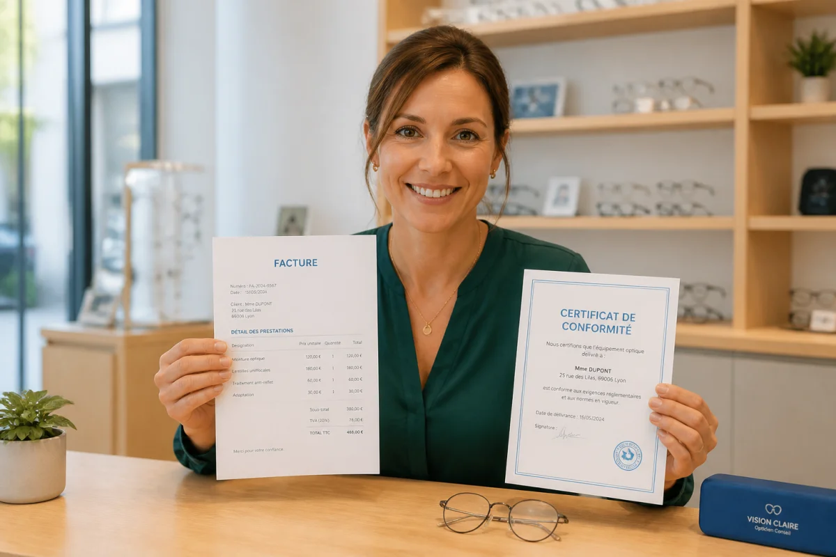 droit de regard opticien
