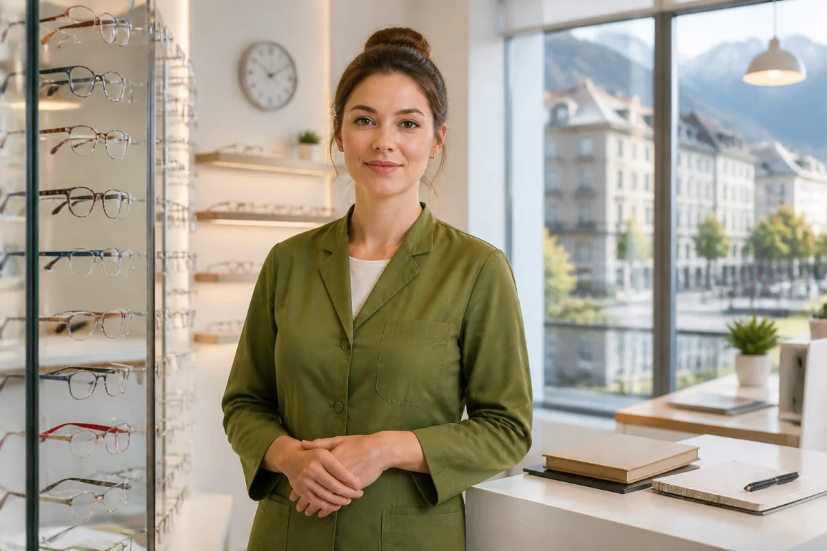salaire opticien en suisse