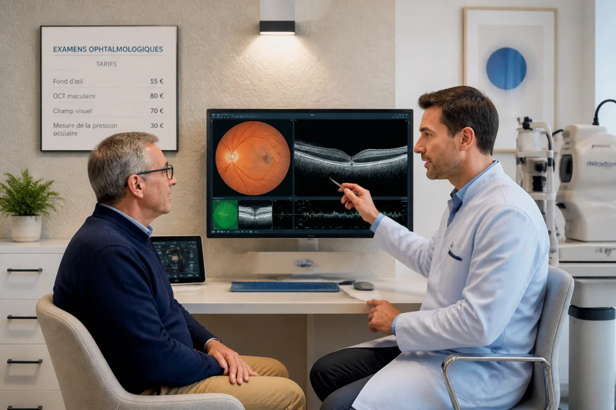 tarifs consultation ophtalmologue