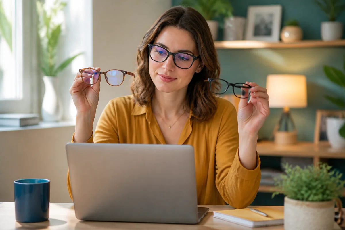 Lunettes anti lumière bleue pour mieux vivre les écrans